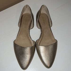 Old Navy Gold Flats